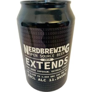 Nerdbrewing, Open Source Extends 2019, Oak Aged Imp. Oatmeal Stout  0,33 l.  11,5% - Best Of Beers