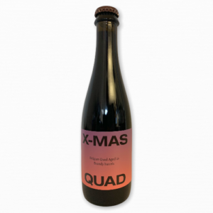 To Øl, X-Mas Quad 2021, Belgian Quad Aged In Brandy BA.  0,375 l.  13,6% - Best Of Beers