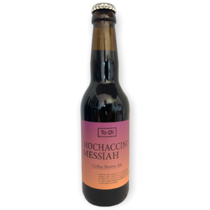 To Øl, Mochaccino Messiah, Coffee Brown Ale.  0,33 l.  7,0% - Best Of Beers